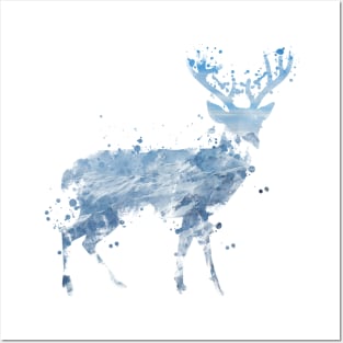 Winter Deer Posters and Art